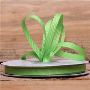 Basics 2 Go Grosgrain Ribbon - 6mm Apple Green